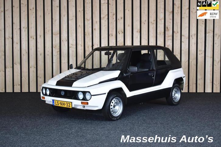 Mega Tjaffer 1.1i 94.000km NL-auto Unieke en zuinige auto! N, Auto's, Overige Auto's, Bedrijf, Te koop, Lederen bekleding, Open dak