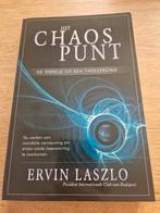 Het chaos punt, ervin laszlo, Boeken, Ophalen of Verzenden, Zo goed als nieuw, Spiritualiteit algemeen, Achtergrond en Informatie