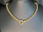 Gouden vintage jasseronschakel collier. 2025/625.  28.7 Gram, ., Ophalen of Verzenden, Zo goed als nieuw, .