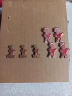 7 stuks speldjes van Flipje., Verzamelen, Speldjes, Pins en Buttons, Ophalen of Verzenden, Zo goed als nieuw
