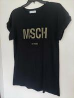 MSCH Copenhagen t-shirt maat M medium zwart goud kleding, Kleding | Dames, T-shirts, Gedragen, Maat 38/40 (M), Ophalen of Verzenden