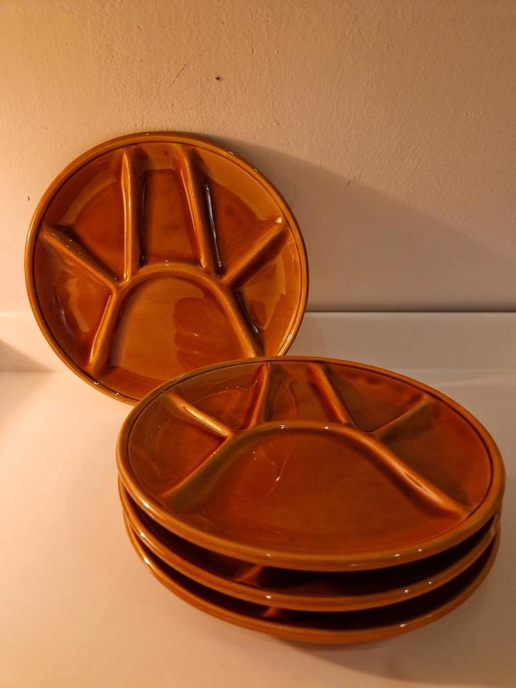 Set van 4 Niderviller Gourmet Borden, Hobby en Vrije tijd, Taarten en Cupcakes maken, Gebruikt, Serveervorm, Taarten, Ophalen of Verzenden