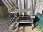 RVS troleywagen serveerkar jr 70 vintage trolleykar, Ophalen, Huis en Inrichting