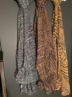 Sjaal viscose, Kleding | Dames, Mutsen, Sjaals en Handschoenen, Ophalen of Verzenden, Zo goed als nieuw, Maat 46/48 (XL) of groter