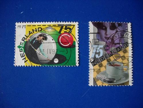 NL Nederland 3 series gestempelde postzegels 1986, Postzegels en Munten, Postzegels | Nederland, Gestempeld, Na 1940, Verzenden