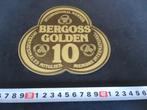 sticker BERGOSS GOLDEN 10, Ophalen, Zo goed als nieuw
