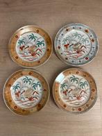 Set van 4 Petrus Regout Panama Borden, Ophalen of Verzenden