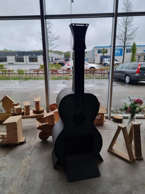 Gitaar haard - tuinhaard - Loods66B, Tuin en Terras, Tuinhaarden, Nieuw, Ophalen