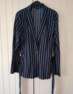 Traveljersey blazer Anna van Toor mt 42, Kleding | Dames, Verzenden, Zo goed als nieuw, Maat 42/44 (L), Blauw
