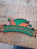 2 rugemblemen kruikenstad prijs per stuk, Ophalen of Verzenden, Zo goed als nieuw, Overige applicaties