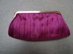 SALE !! BIJOU BRIGITTE satijnen clutch/tasje., Sieraden, Tassen en Uiterlijk, Ophalen of Verzenden, Zo goed als nieuw, Roze, Avondtasje