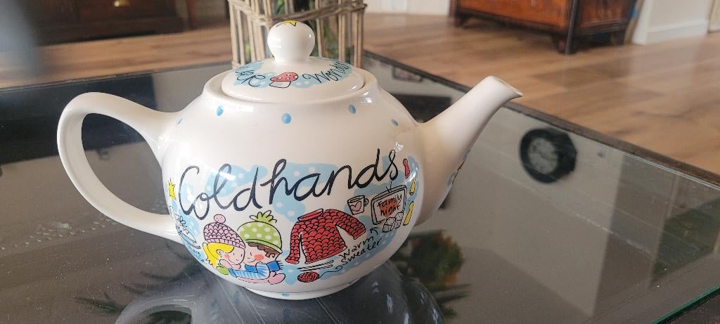 BLOND AMSTERDAM THEEPOT EN LEPELPOT, Huis en Inrichting, Blond Amsterdam, Overige typen, Ophalen of Verzenden, Zo goed als nieuw
