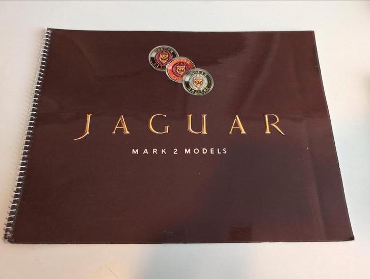 Jaguar Mark 2 Modellen Brochure, Boeken, Auto's | Folders en Tijdschriften, Gelezen, Overige merken, Ophalen of Verzenden