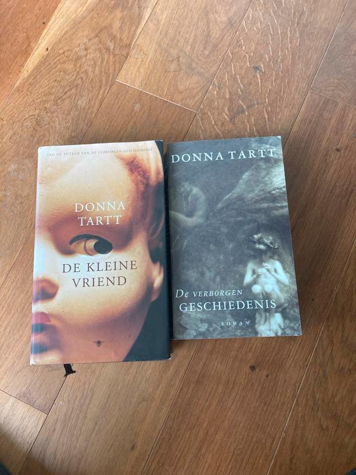 Donna Tartt - De Kleine Vriend & Verborgen Geschiedenis, Boeken, Romans, Zo goed als nieuw, Nederland, Ophalen of Verzenden