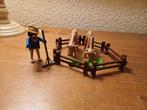 Playmobil stier, koe, boer, hekjes en accessoires, Ophalen of Verzenden, Gebruikt