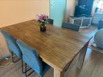 Steigerhouten eettafel, Huis en Inrichting, Tafels | Eettafels, Ophalen, Gebruikt, 200 cm of meer, 50 tot 100 cm