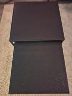 Salontafels/bijzettafels zwart, Ophalen, 50 tot 100 cm, Vierkant, 50 tot 100 cm