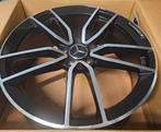 20 inch Breedset velgen passend op mercedes met naafkappen, Gebruikt, Velg(en), Ophalen of Verzenden, Personenwagen