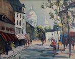 PARIJS MONTMARTRE 🇨🇵 SACRE COEUR>FIGUREN>STAD>OUD 1965, Antiek en Kunst, Ophalen of Verzenden