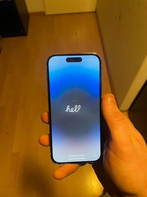 Iphone 14 Pro, Telecommunicatie, Mobiele telefoons | Apple iPhone, Zo goed als nieuw, 128 GB, Zwart, Ophalen of Verzenden