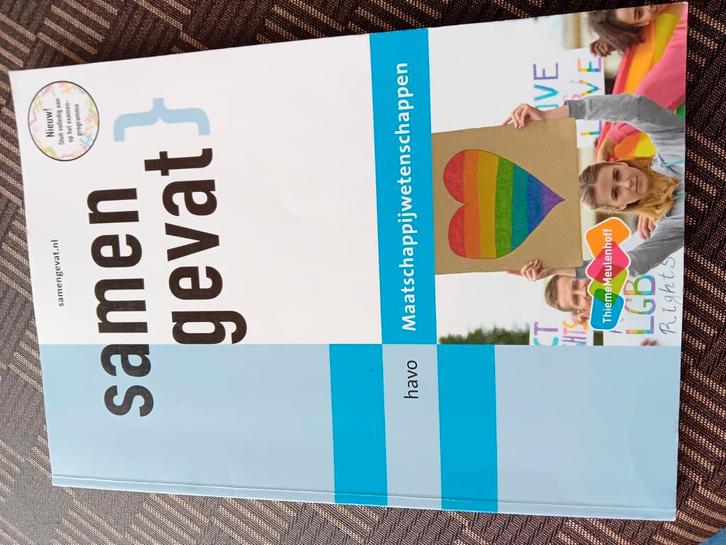 Ssmengevat havo Maatschappijwetenschappen, Boeken, Schoolboeken, Zo goed als nieuw, Nederlands, HAVO, Ophalen of Verzenden