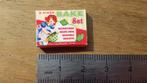 Poppenhuis: Retro Bak-Set, Ophalen of Verzenden, Nieuw, Poppenhuis