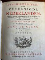 Geschiedenissen der Vereenigde Nederlanden - 1738, Antiek en Kunst, Ophalen of Verzenden