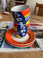 Herman Brood kop en schotels, Ophalen of Verzenden, Zo goed als nieuw, Overige stijlen, Kop(pen) en/of Schotel(s)