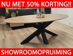 Eettafel Montego ovaal (210 x 105 cm), Huis en Inrichting, Tafels | Eettafels, Ophalen, 100 tot 150 cm, 200 cm of meer, Zo goed als nieuw