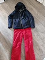 Jongens Ski jas en broek, broek rood maat 152, jas 158, Overige merken, 100 tot 140 cm, Ophalen of Verzenden, Zo goed als nieuw