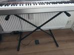 Elektrisch keyboard met pedaal, Casio, 88 toetsen, Met standaard, Gebruikt