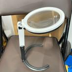 Vergrootglas met verlichting - groot - 12LED, Ophalen of Verzenden, Gebruikt, Loeplamp