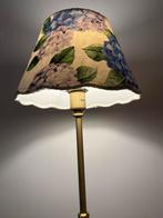 Handgemaakte lampenkap met hortensia print, Huis en Inrichting, Overige kleuren, Clasiek, Nieuw, Ophalen of Verzenden