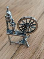 Miniatuur spinnenwiel 925 zilver, Antiek en Kunst, Verzenden, Zilver