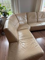 Leren Hoekbank, Ophalen, 250 tot 300 cm, Gebruikt, Hoekbank