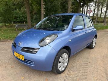 Nissan Micra 1.2 59KW 5DR 2005 Blauw beschikbaar voor biedingen