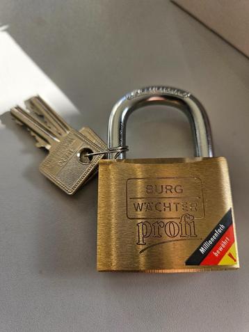 Topkwaliteit hangsloten Profi Burg Wächter 116/50 beschikbaar voor biedingen