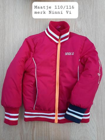 Mooie winterjas van Ninni Vi, maatje 110/116, roze beschikbaar voor biedingen