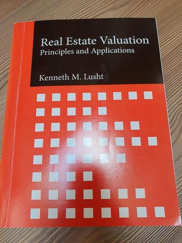 Real Estate Valuation Principles and Applications beschikbaar voor biedingen