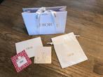 Dior cadeau-tasje, katoenen koordzakje en 2 parfumkaartjes., Ophalen of Verzenden, Nieuw, Proef of Tester