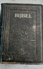 Antieke Bijbel 1921 Ned.Bijbelgenootschap 25/19/6,5 dik, Gelezen, Christendom | Protestants, Ophalen of Verzenden, Nederlandsch Bijbelgenootschap