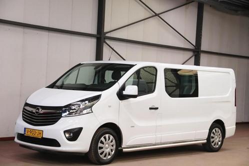 Opel Vivaro 1.6 CDTI L2H1 DC DUBBEL CABINE MET TREKHAAK, Auto's, Bestelauto's, Bedrijf, Te koop, ABS, Achteruitrijcamera, Airconditioning