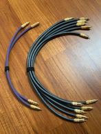 Oehlbach RCA interlinks NF214 - 75 en 50 cm, Audio, Tv en Foto, Audiokabels en Televisiekabels, Ophalen of Verzenden, Zo goed als nieuw