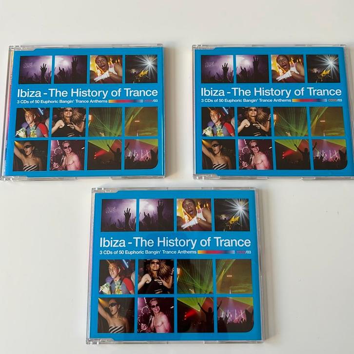 Ibiza - The History of Trance / 3CD set, Cd's en Dvd's, Cd's | Dance en House, Gebruikt, Techno of Trance, Boxset, Ophalen of Verzenden
