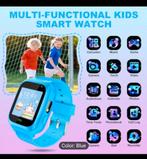 Smartwatch Kinderen met Sim - Blauw, Sieraden, Tassen en Uiterlijk, Ophalen of Verzenden, Nieuw, Blauw, Jongen of Meisje