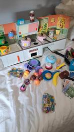 Vintage keukentje.veel boodschapjes,om te koken., Kinderen en Baby's, Speelgoed | Speelkeukens, Ophalen of Verzenden, Gebruikt