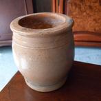 Vintage aardewerk  zoutpot, Antiek en Kunst, Antiek | Keramiek en Aardewerk, Ophalen of Verzenden