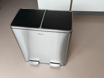 Homra Dubbele Pedaalemmer - 60 Liter (2x30L) beschikbaar voor biedingen