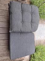 6 setjes tuinstoelkussens antraciet, Tuin en Terras, Tuinmeubel-accessoires, Ophalen, Zo goed als nieuw