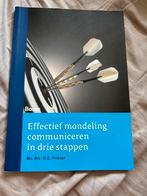 Effectief mondeling communiceren in drie stappen, Sociale wetenschap, Darwin Frieser, Ophalen of Verzenden, Zo goed als nieuw